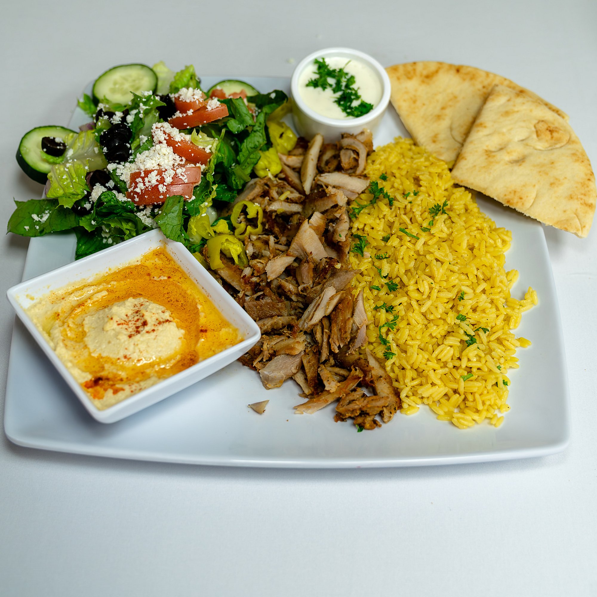 Chicken Shawarma Plate