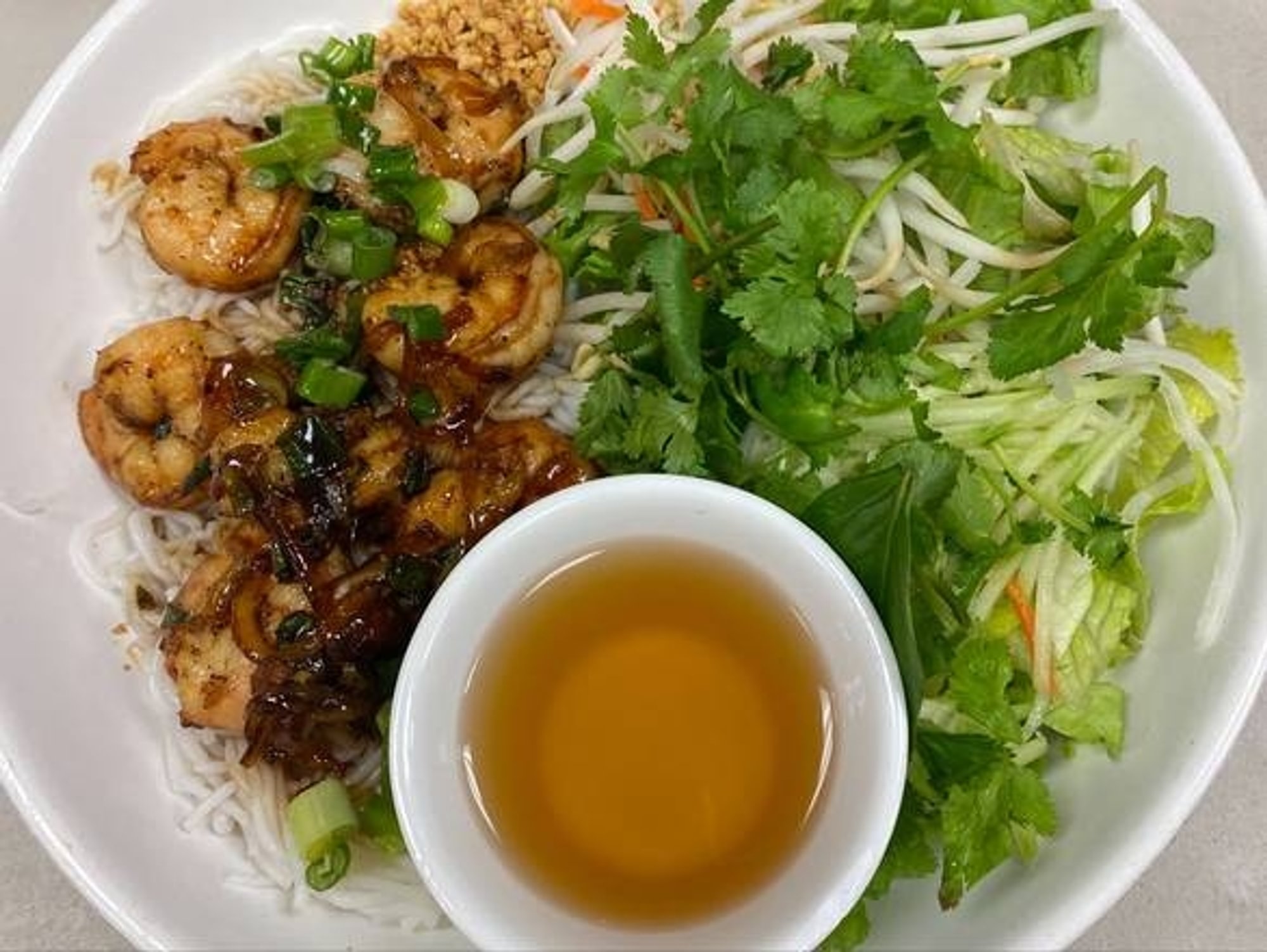 Garlic Shrimp Vermicelli Bowl