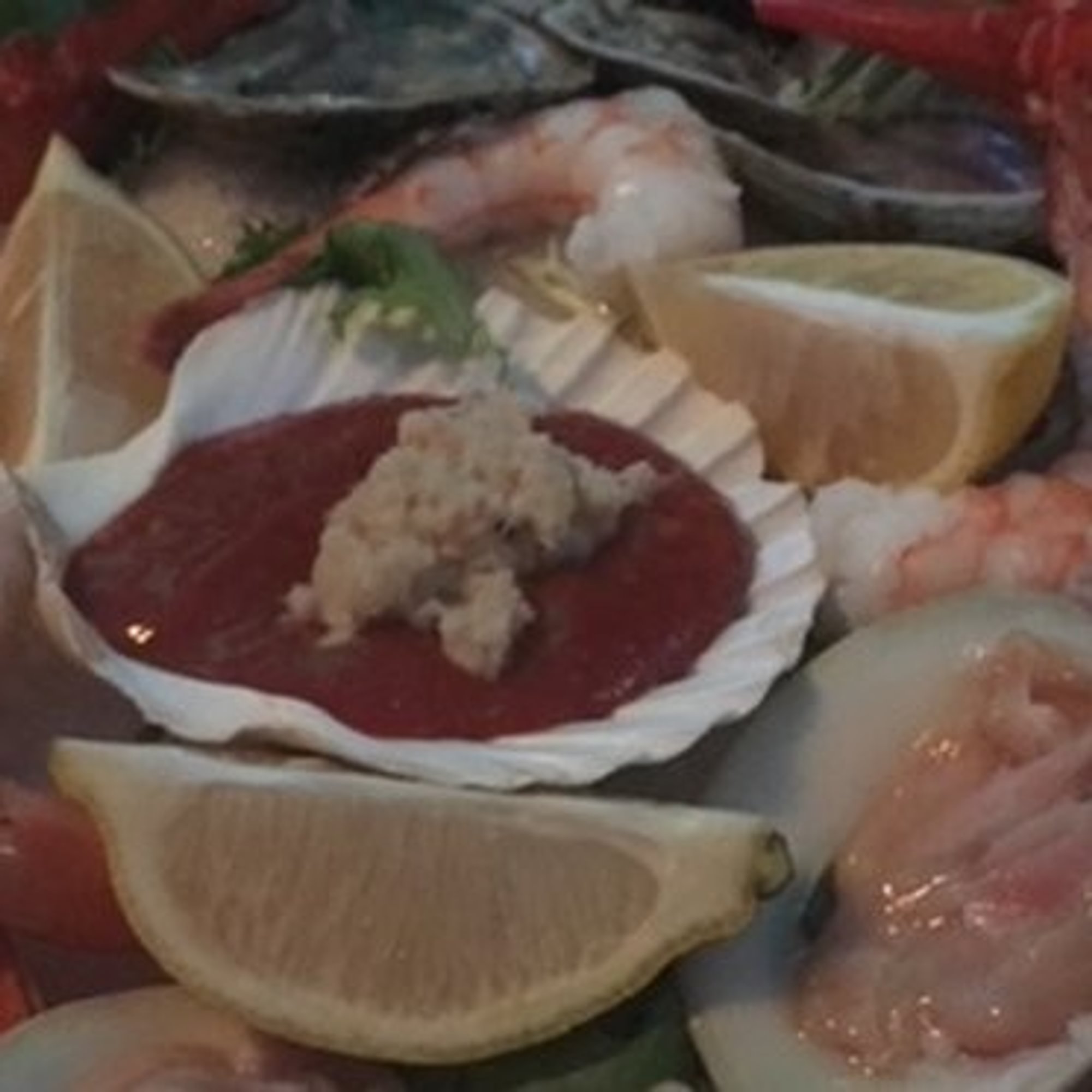 Top Neck Clams on ½ Shell