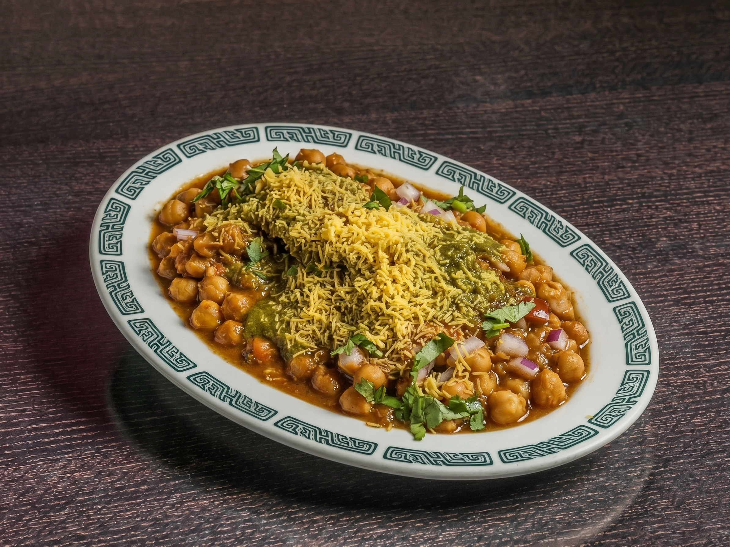 Aloo Tikki Chaat