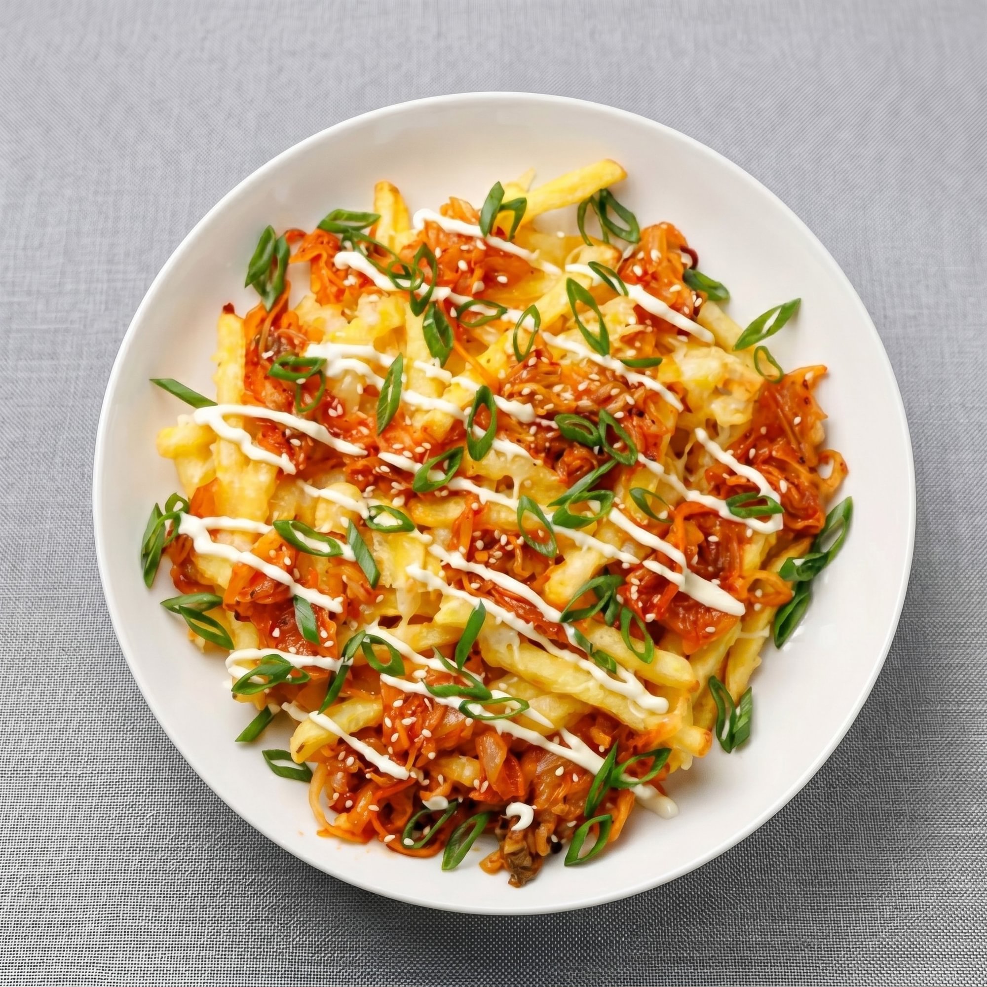Korean Fried Chicken Loaded Fries