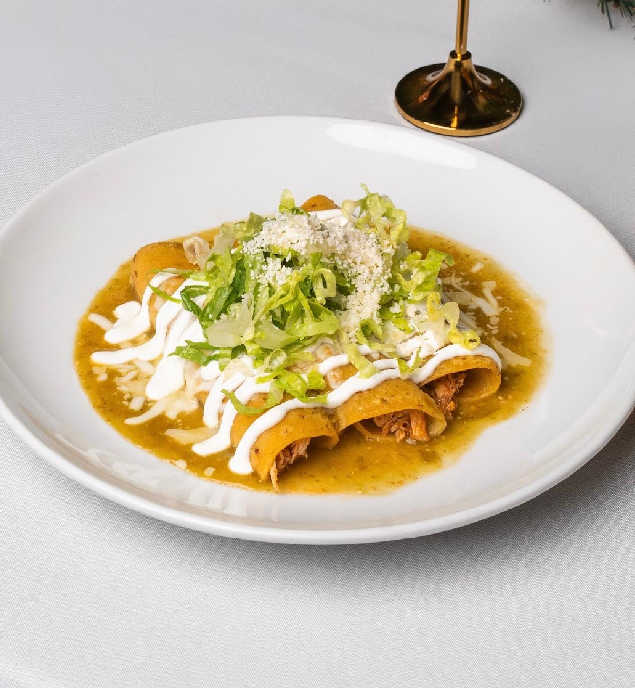 Enchiladas Verdes