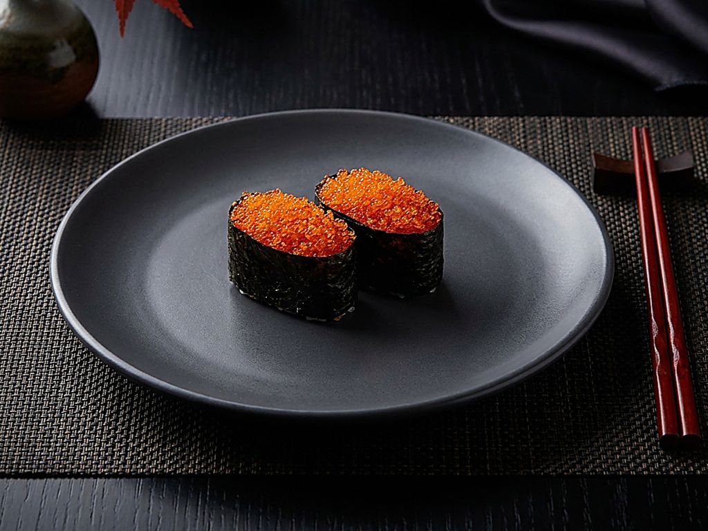 Masago (Smelt Eggs) Nigiri
