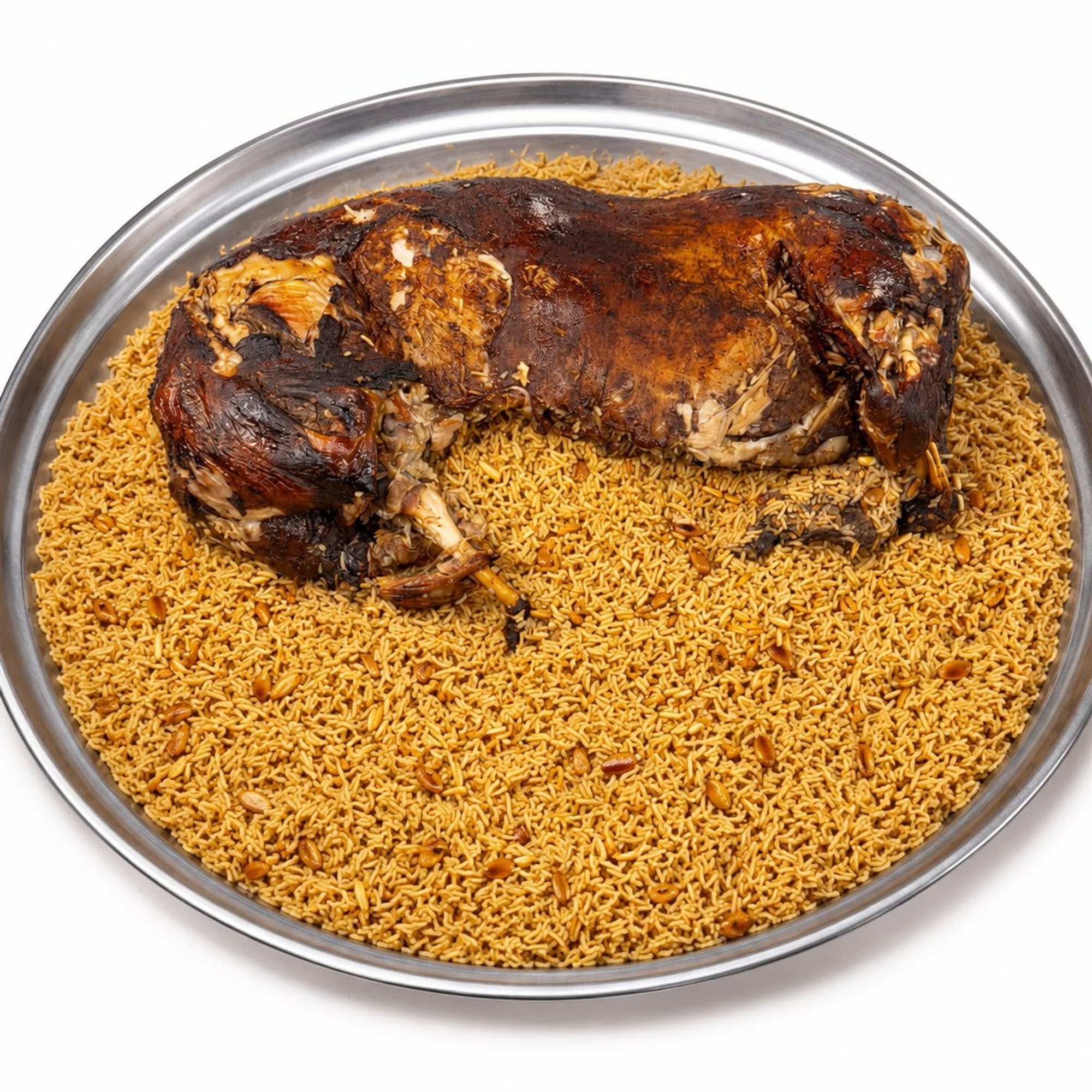 Whole Lamb over rice