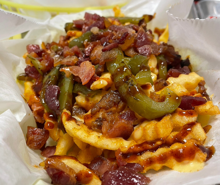 Bacon Bacon Jamaican Fries