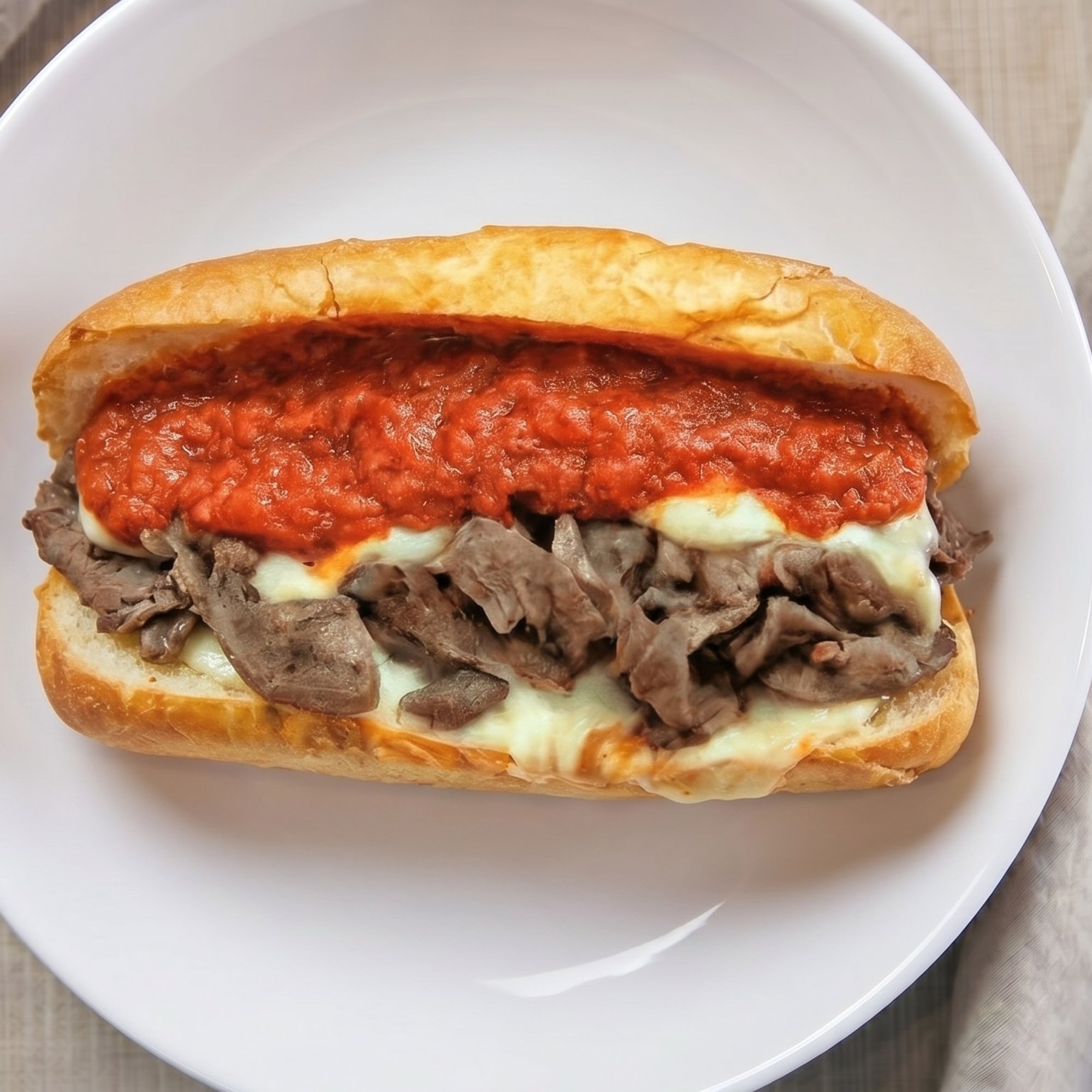 Pizza Cheesesteak