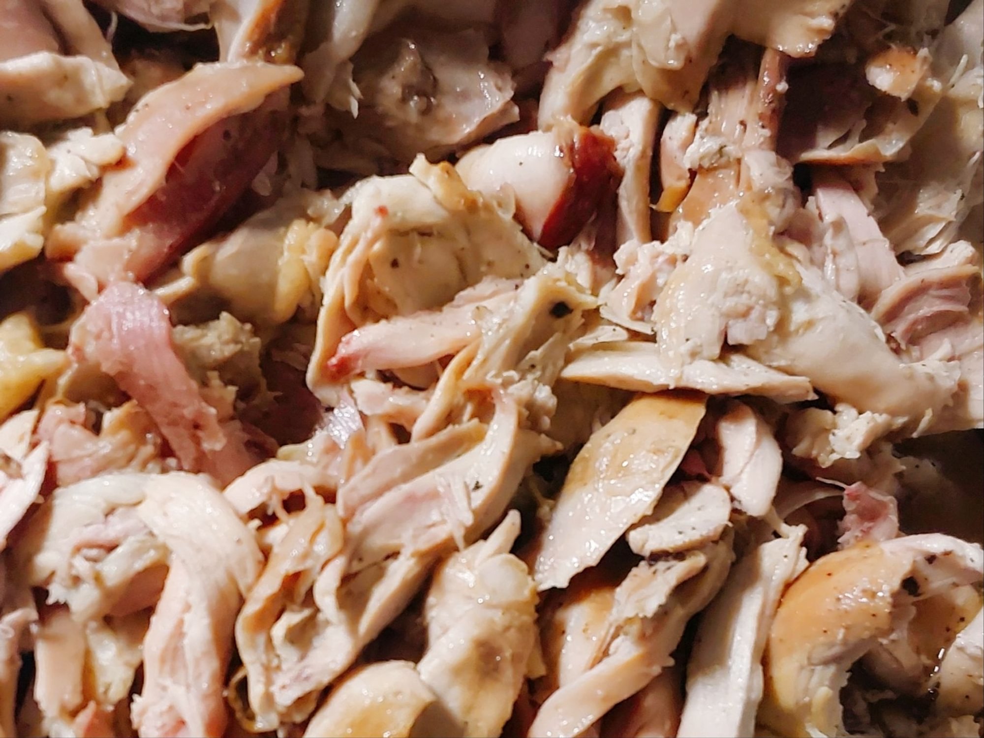 1 LB PULLED CHICKEN (3 servings)
