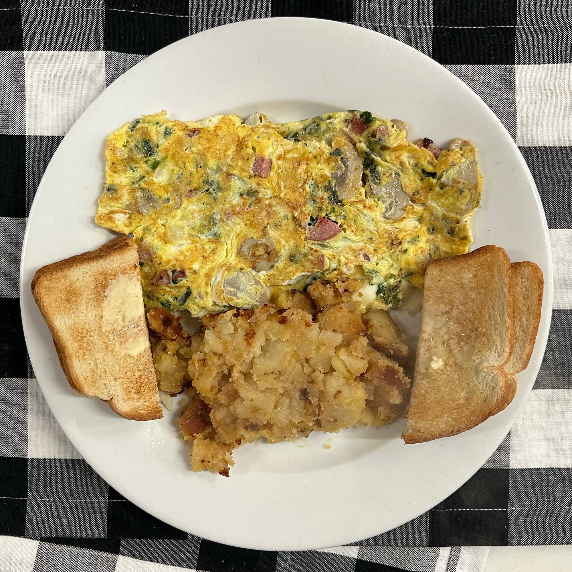 Kielbasa Omelette