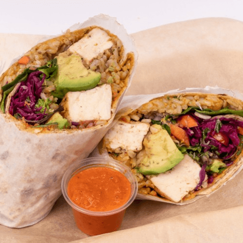 Veganizer Burrito (Vegan & Gluten Free option)