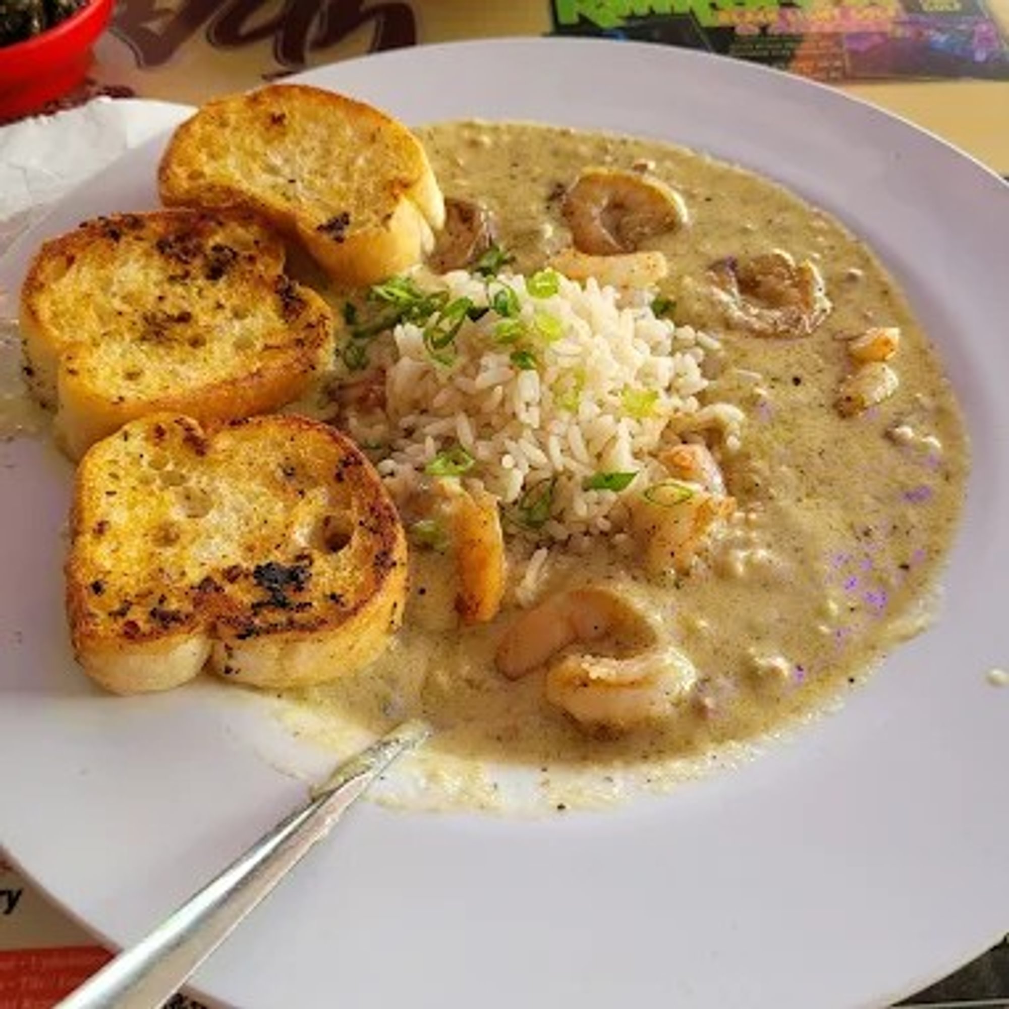 Shrimp pontchartrain