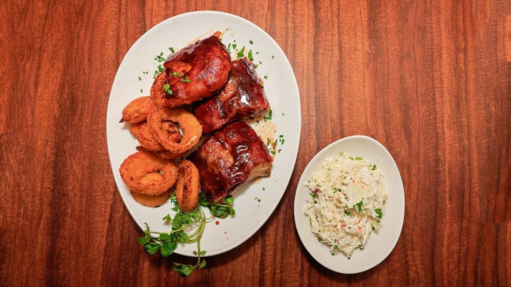 Grilled BBQ Baby Back Ribs