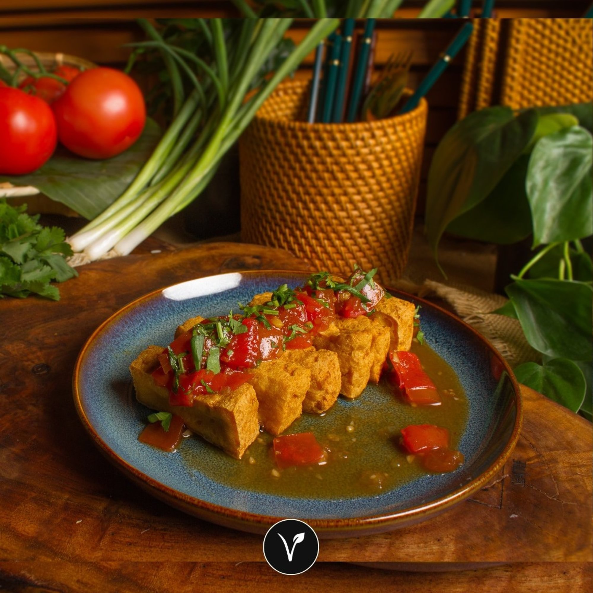 Tomato Tofu / Đậu Hũ Xốt Cà Chua