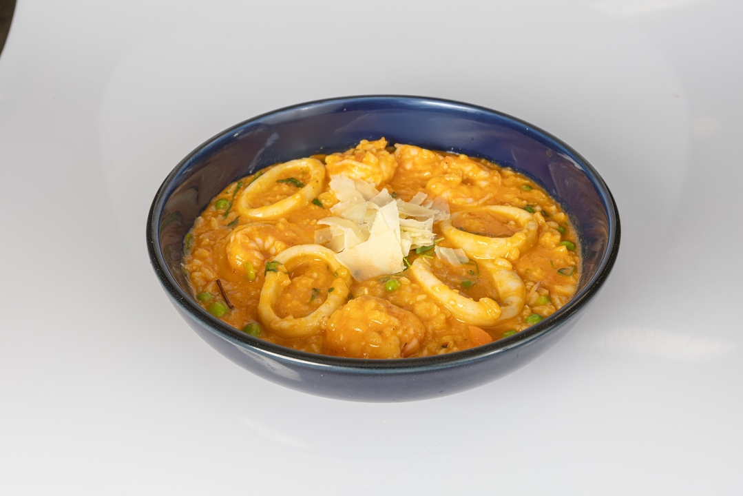 Arroz con Mariscos cremoso