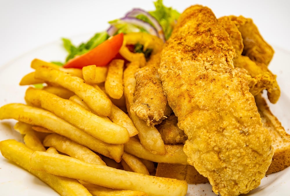 Fried Whiting