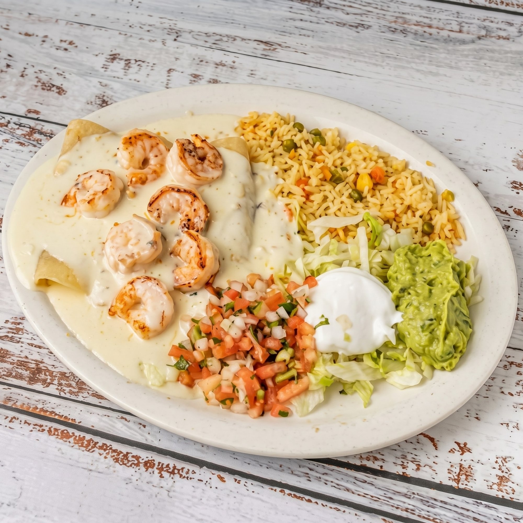 Shrimp Enchiladas