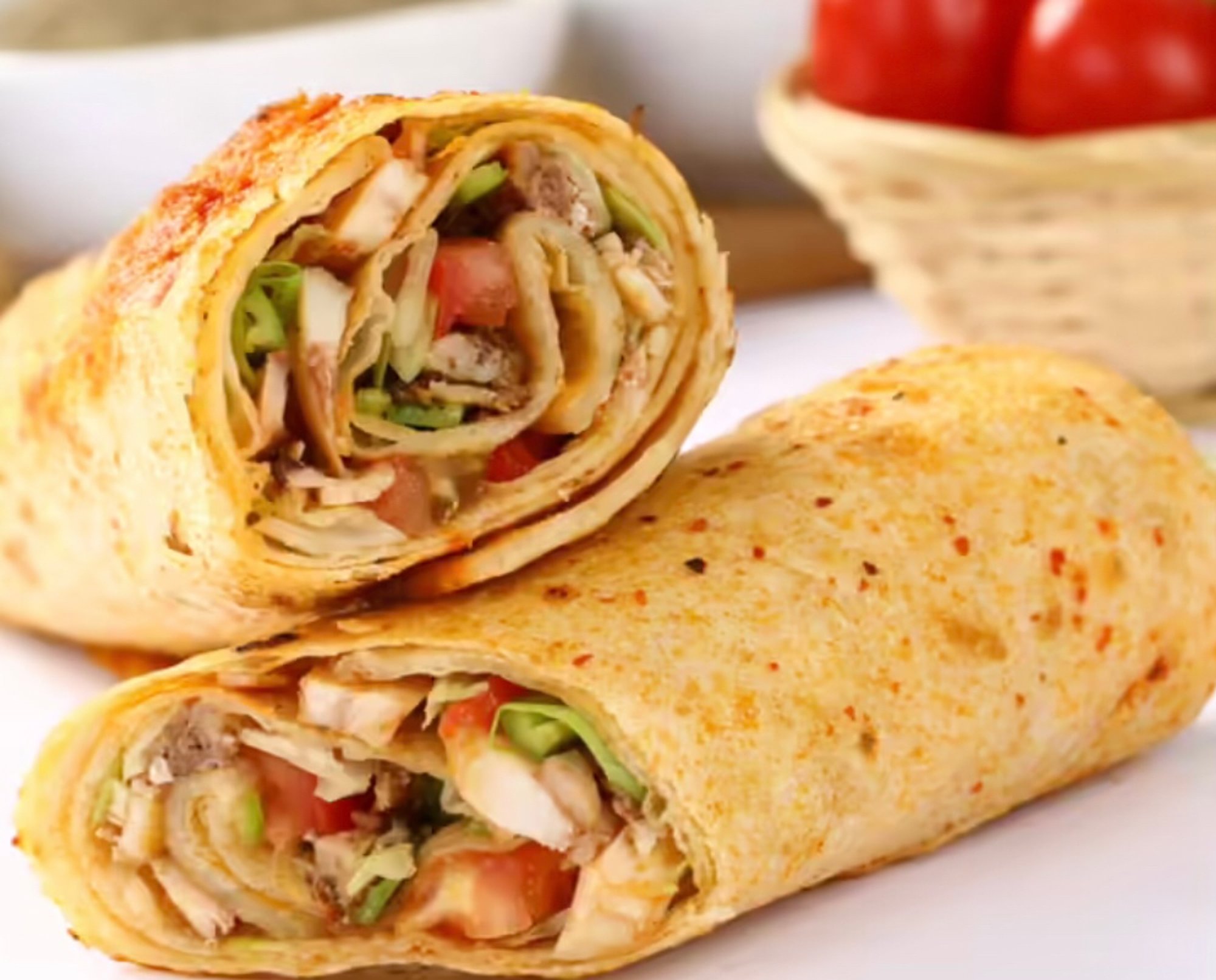 Tandoori Chicken Wrap