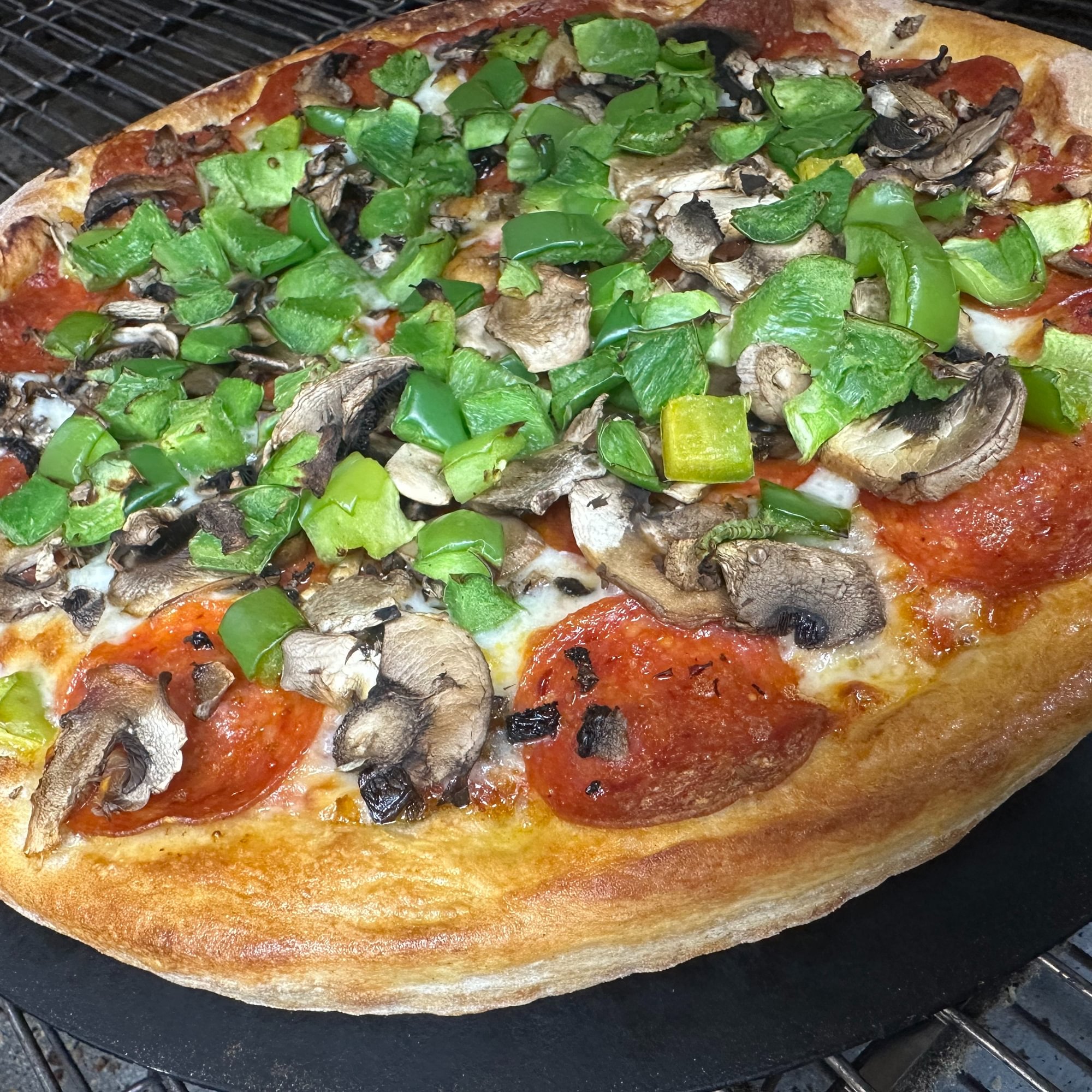 Pepperoni, Mushroom, Green Pepper