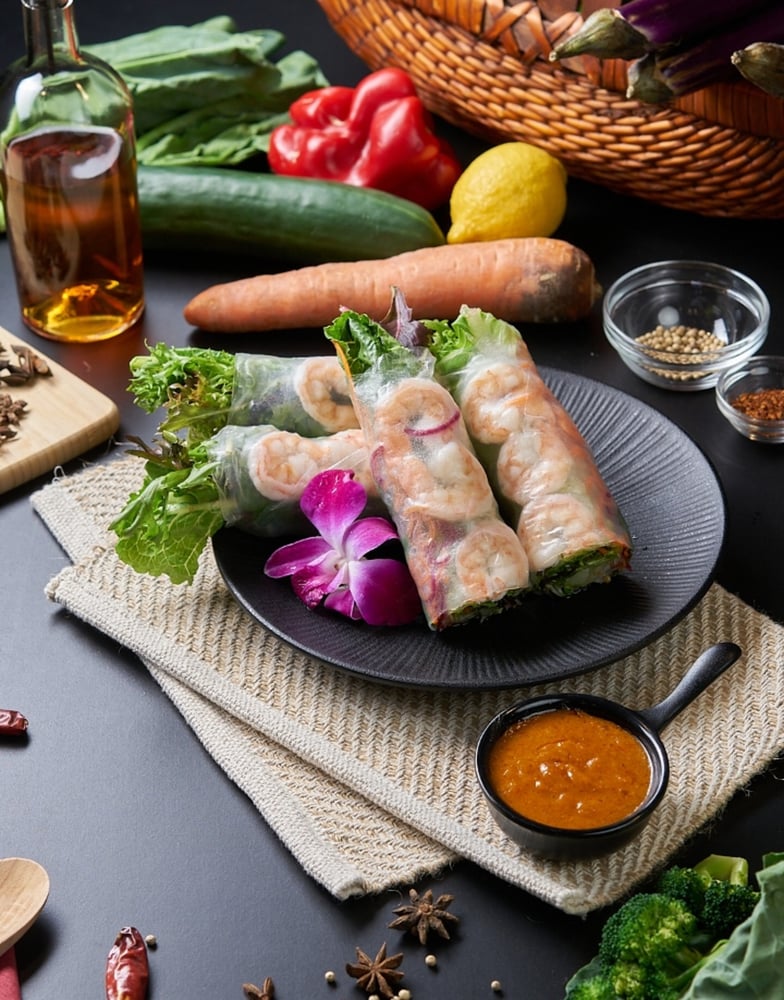 Fresh Shrimp Rolls