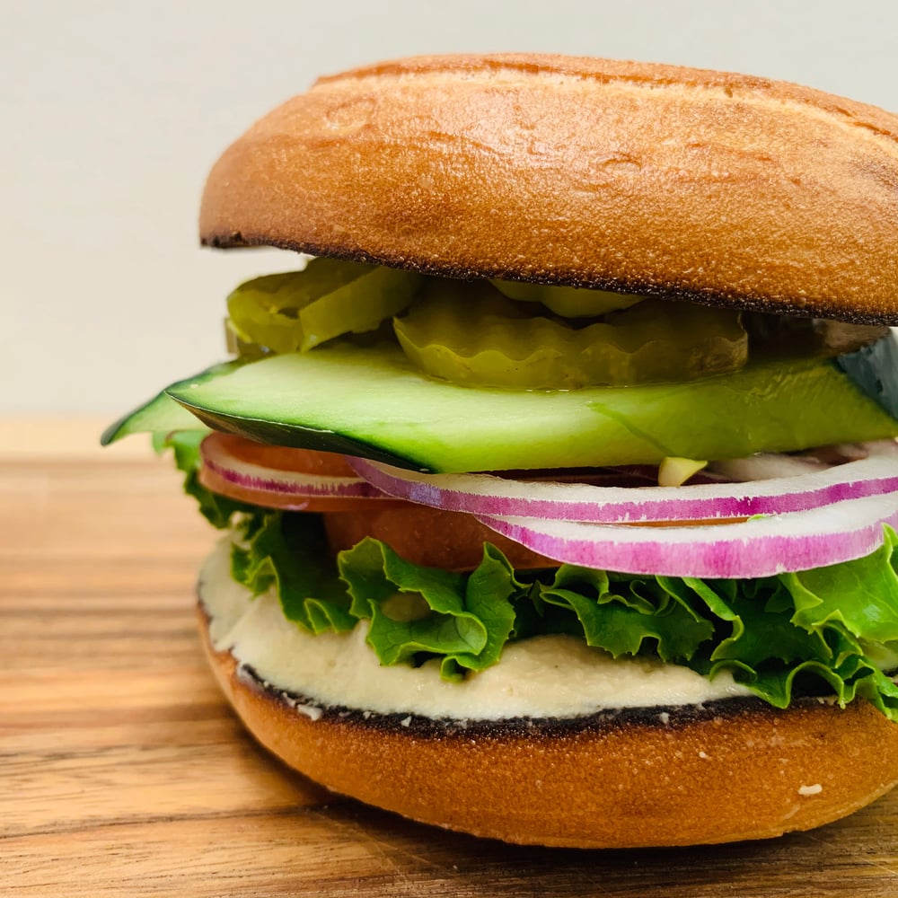 Hummus Sandwich.
