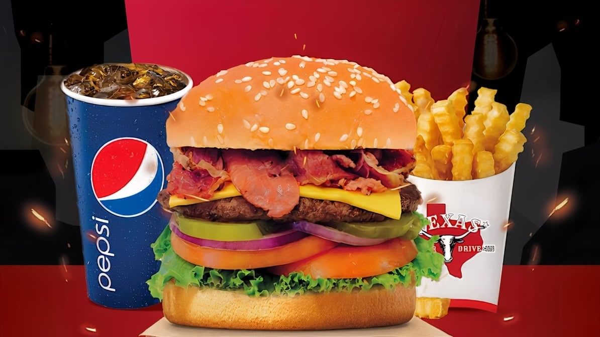 Pastrami Cheeseburger Combo