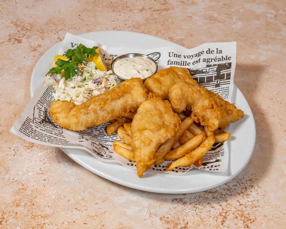 Salmon & Chips