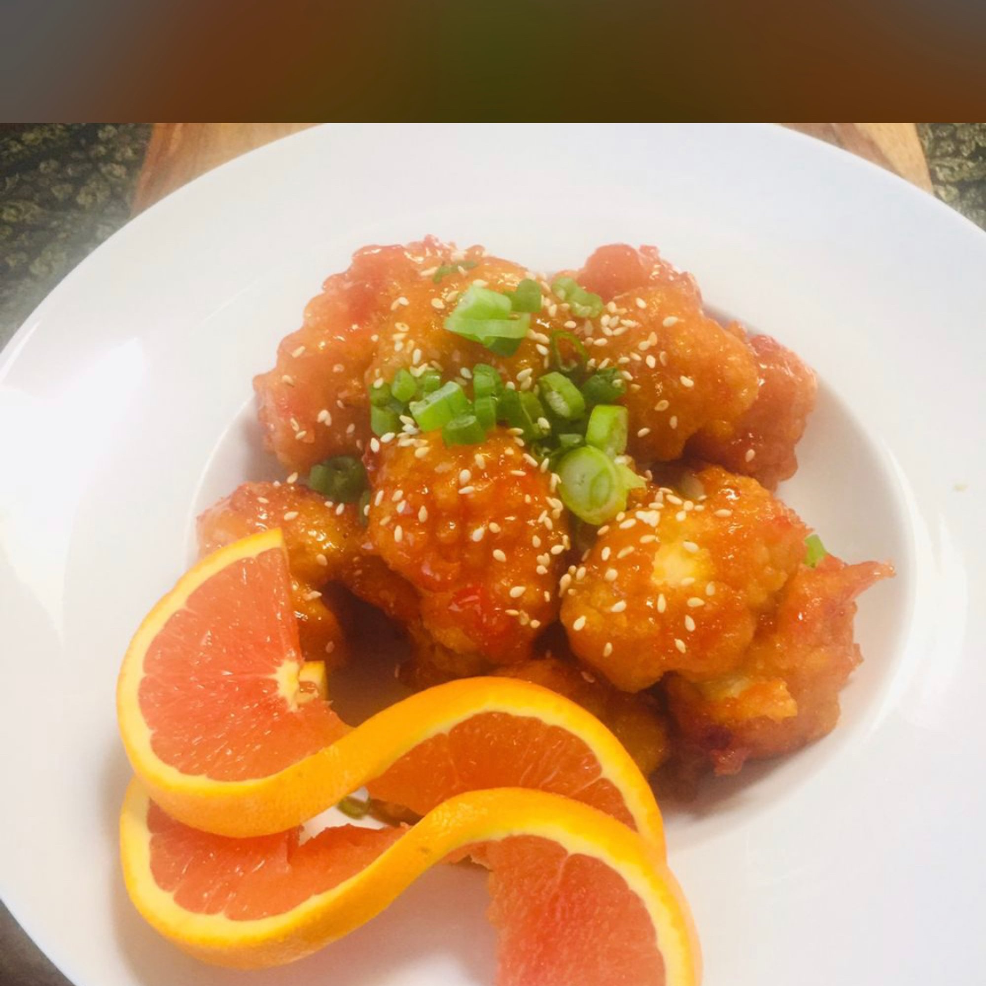 Orange chicken
