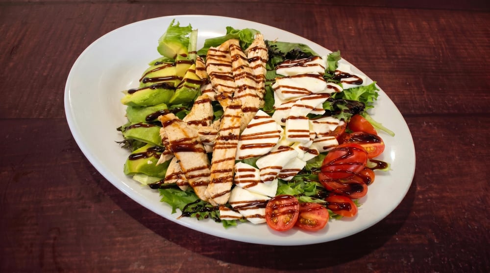 Chx Avocado Caprese Salad