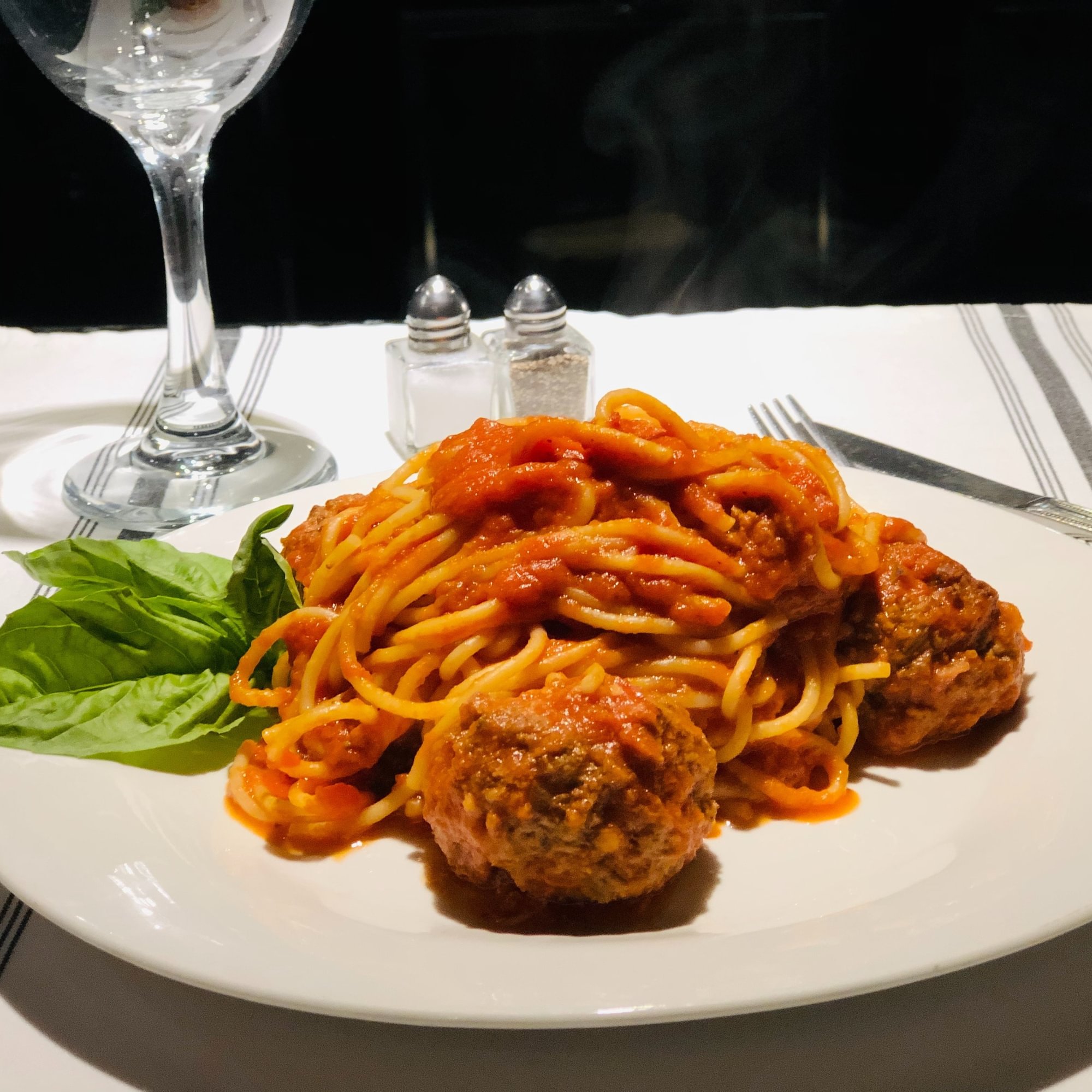 Spaghetti Pasta & Meatballs