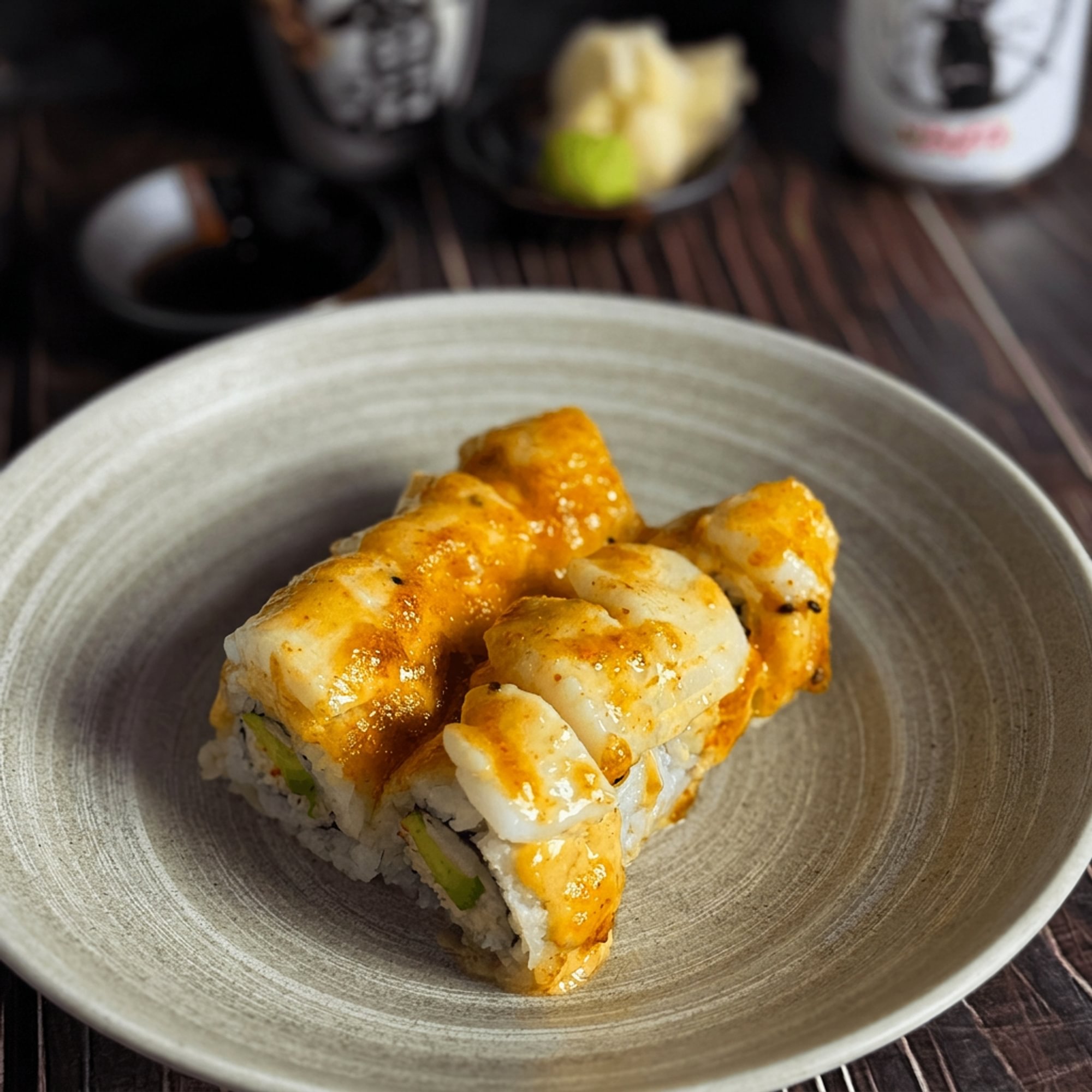Stuffed Calamari Roll