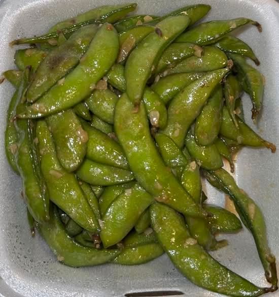 Garlic Edamame