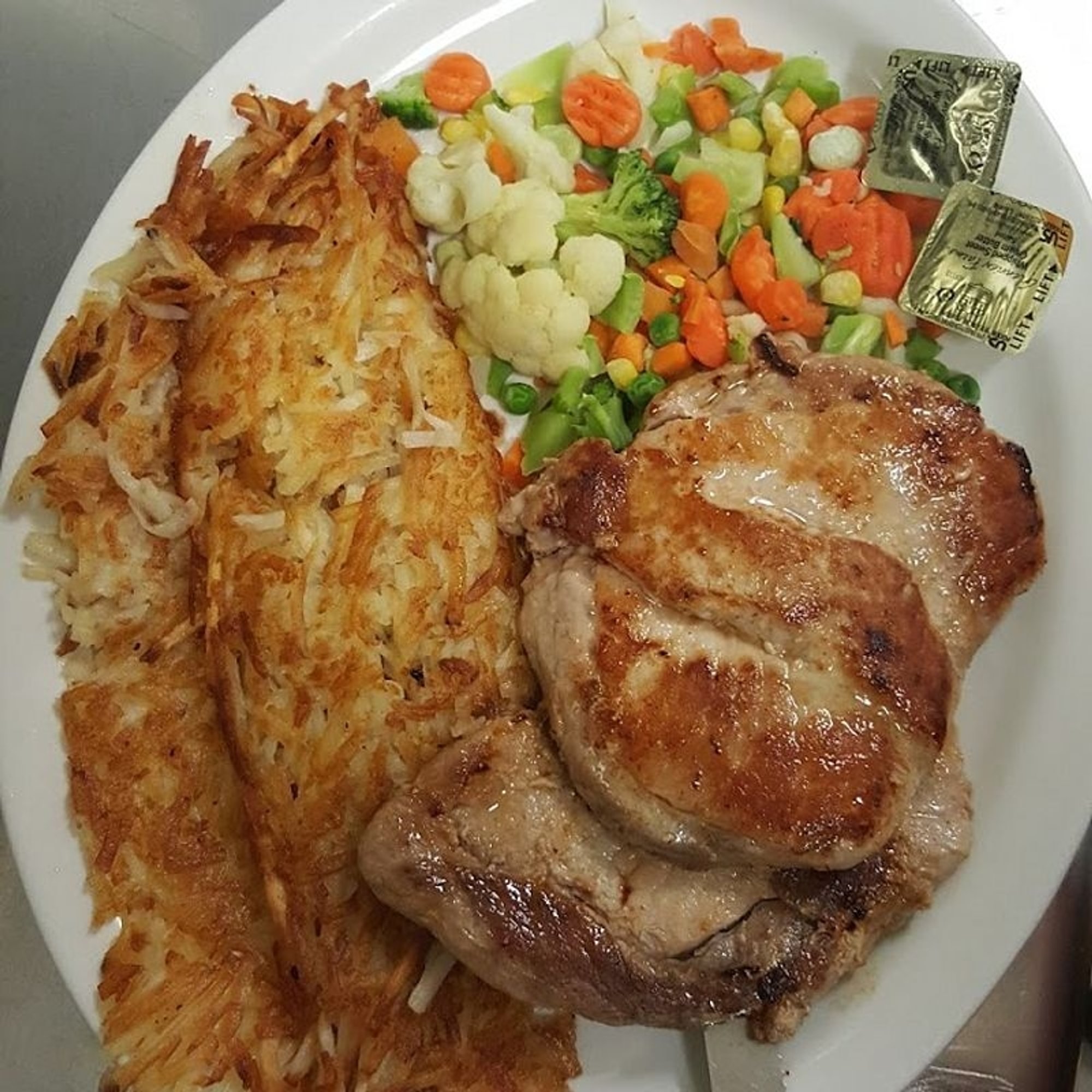 Pork Chops Plate