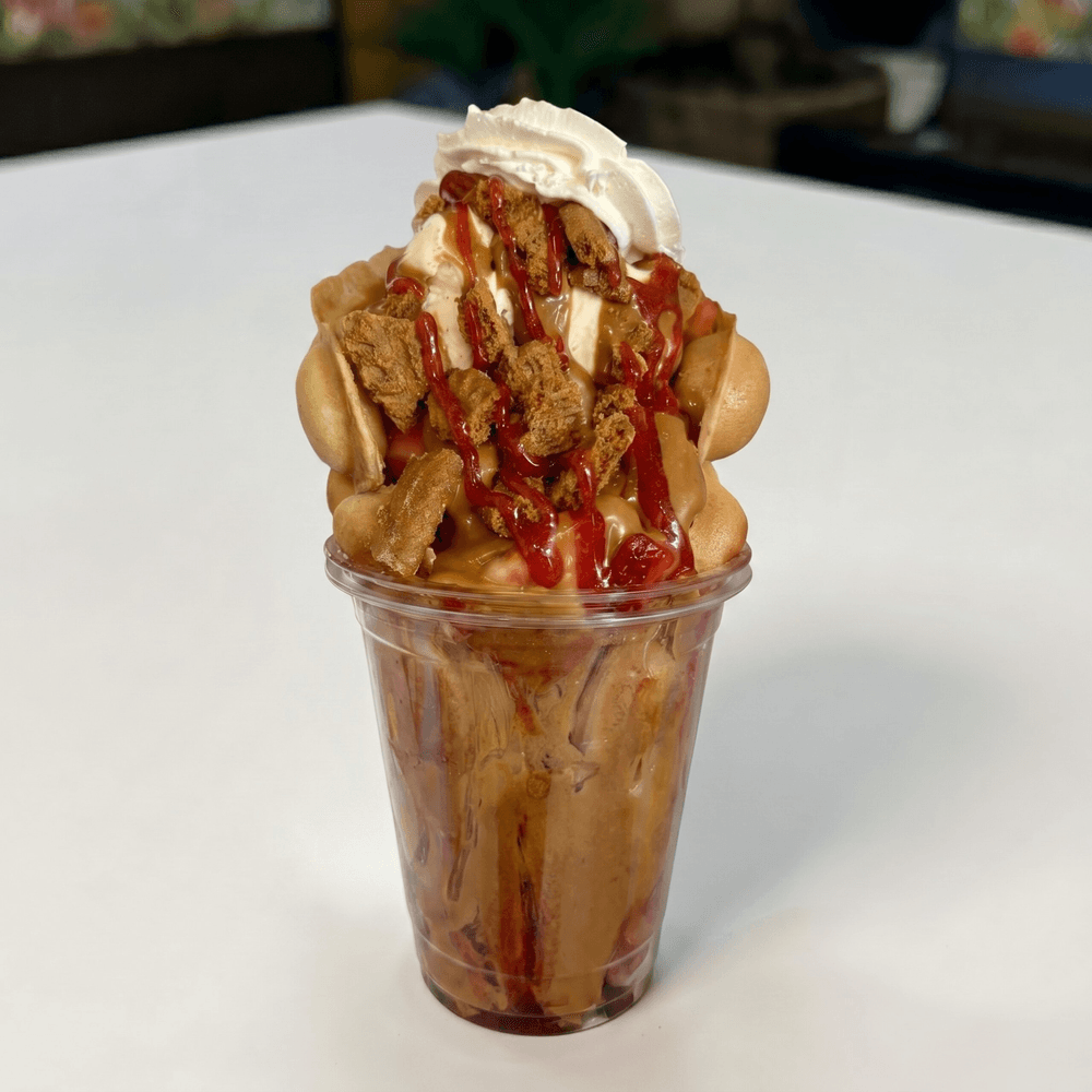 Da Flo Ridian - Strawberry Shortcake Ice Cream Waffle