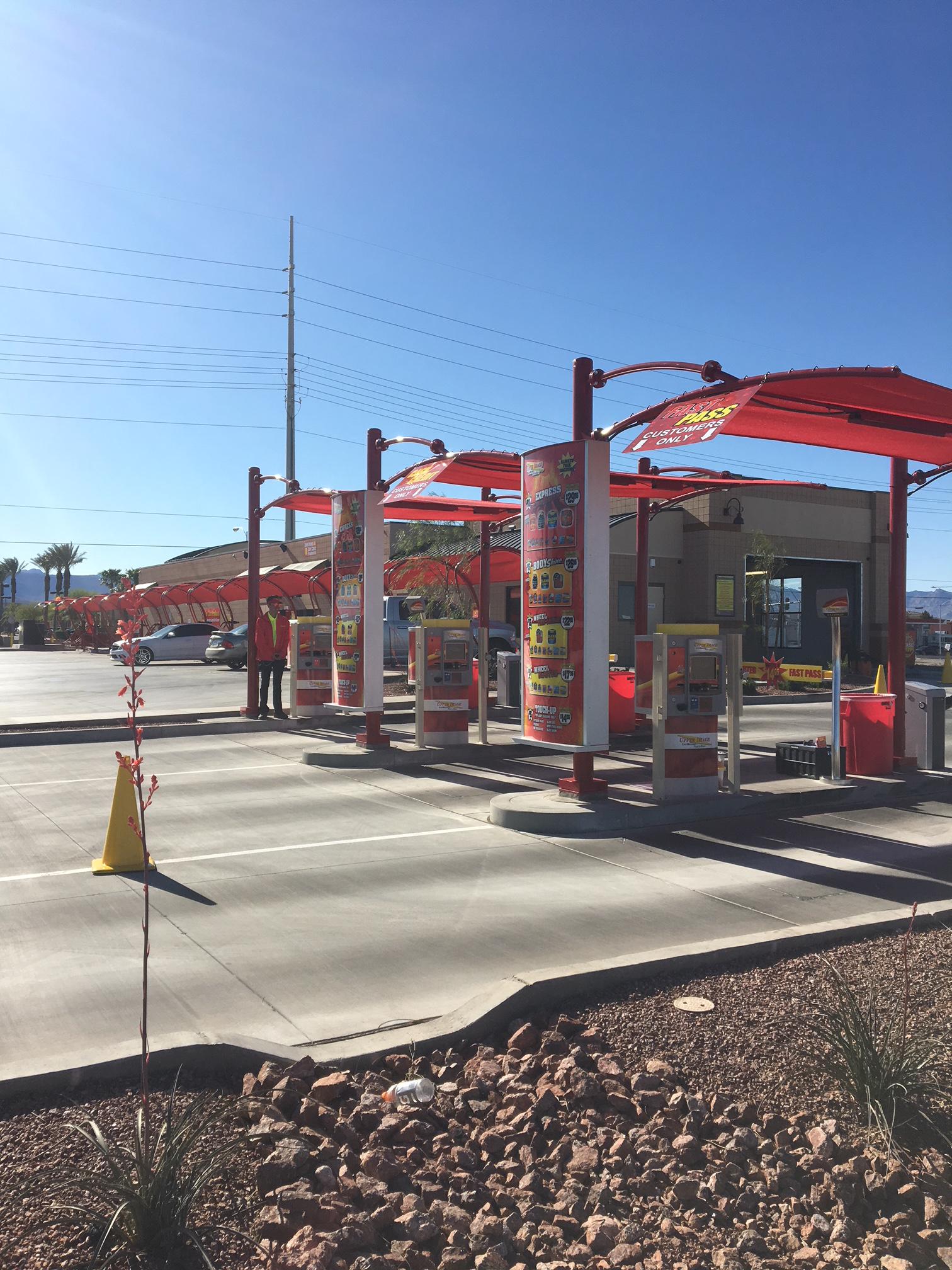 Upper Image Car Wash Photo