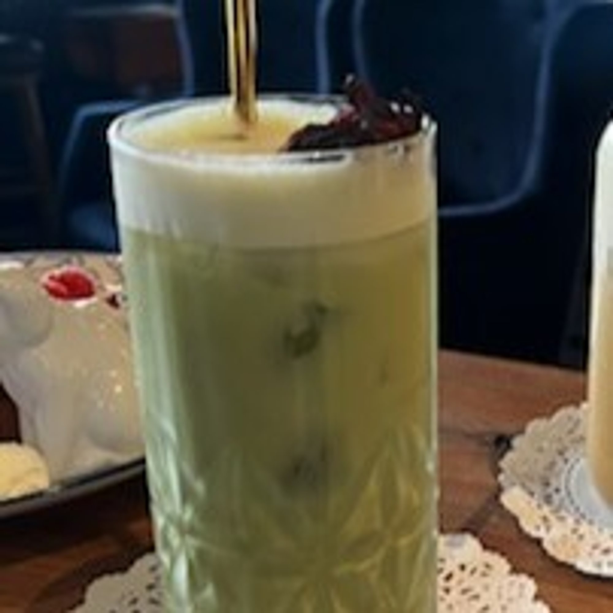Lavender Matcha Latte
