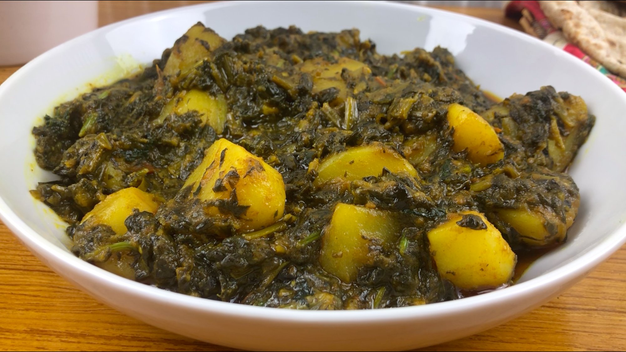 Saag Aloo