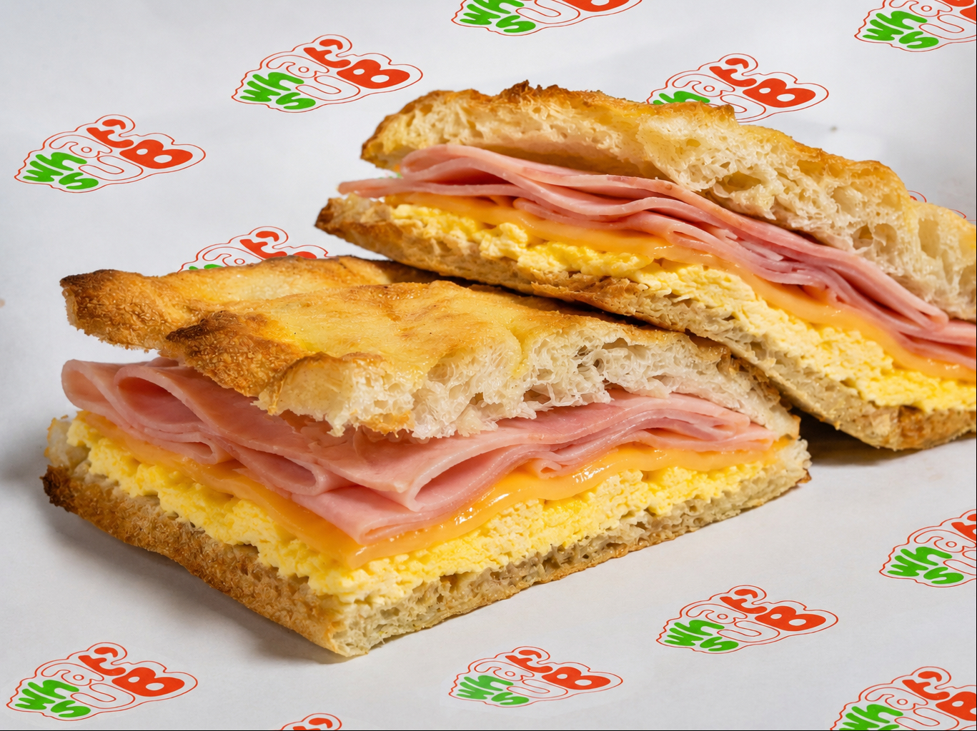 Ham Egg & Cheese