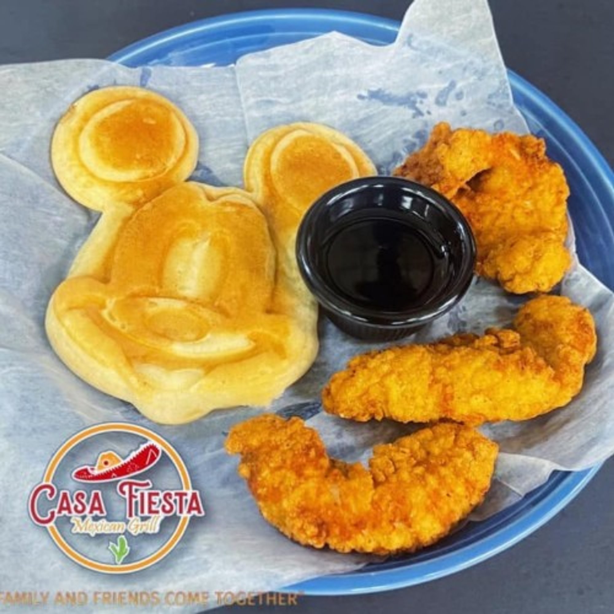 Kids Mickey Mouse Pancake & Tenders