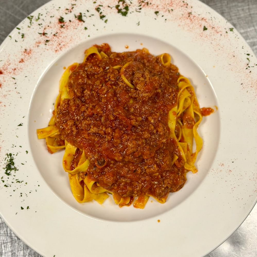 Fettuccine Bolognese