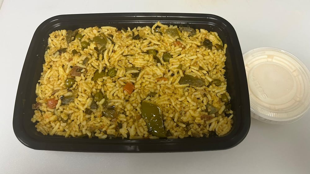 Mixed Vegetable Rice (Vangibath)