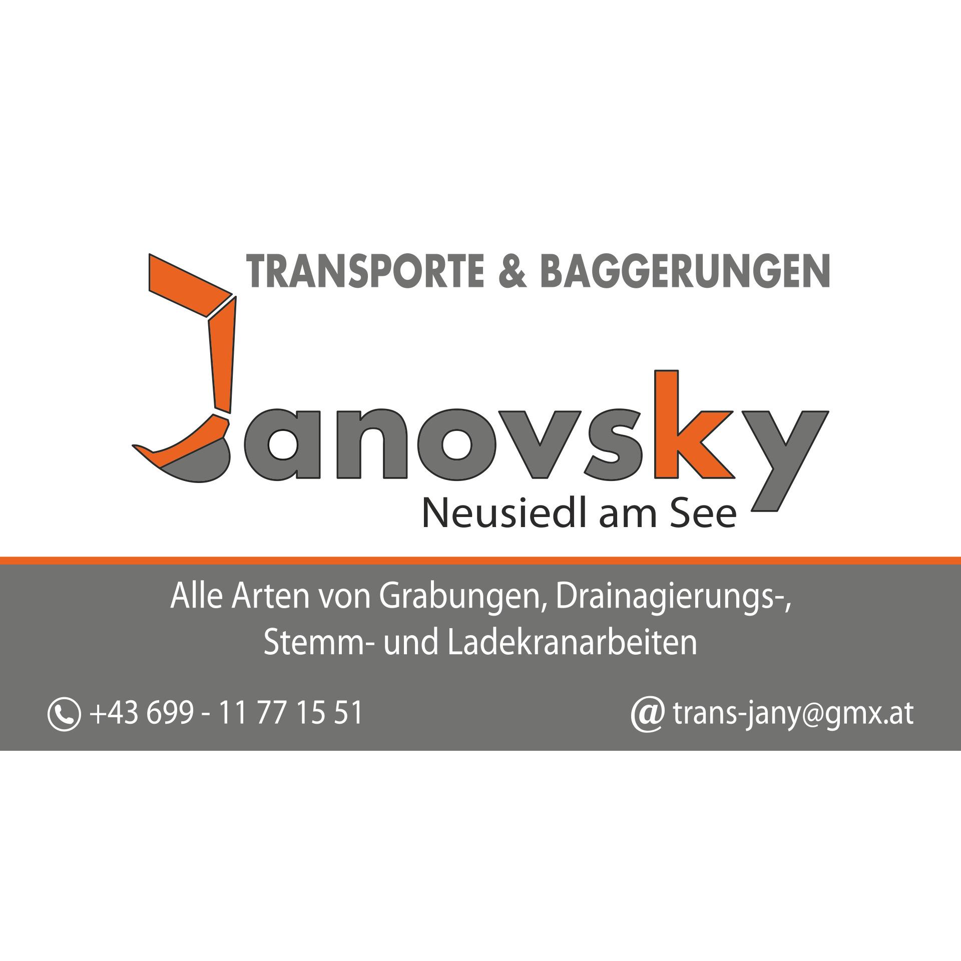 Logo von Janovsky Kurt - Transporte & Baggerungen