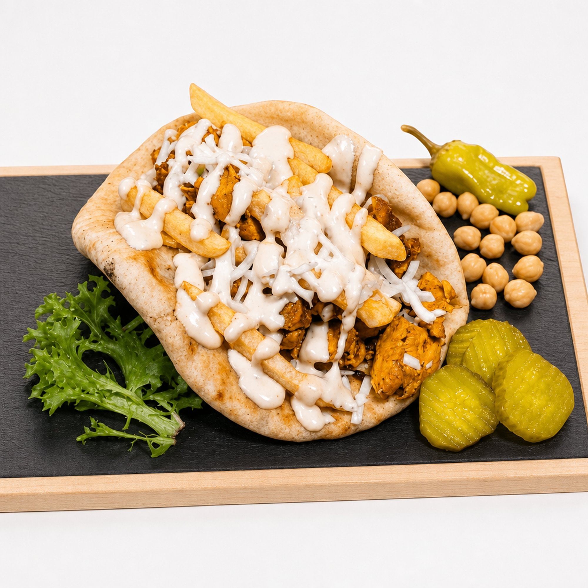 Chicken Cheese Pita