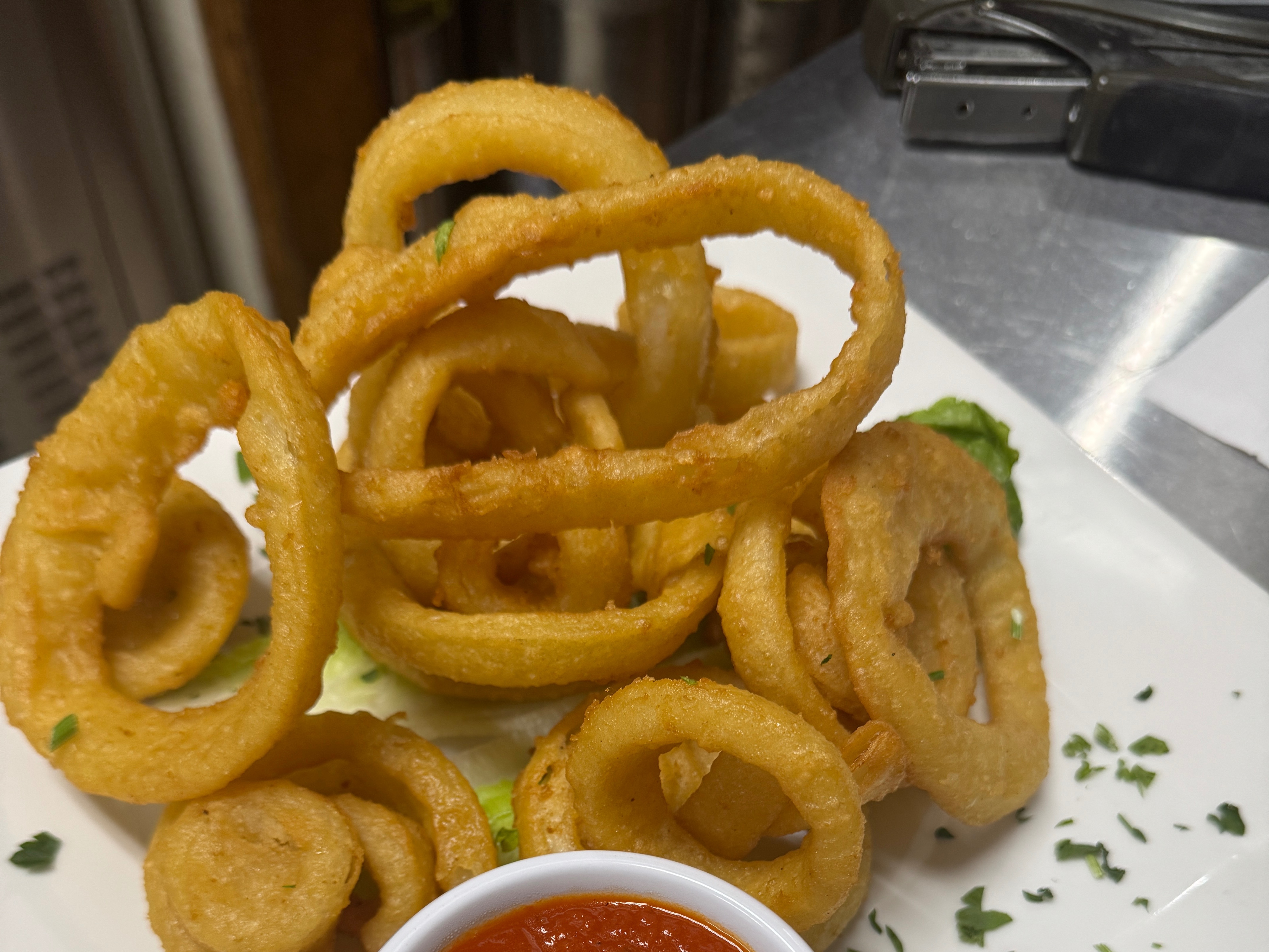 Beer Battered Onion Rings