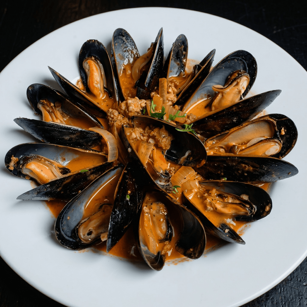 Mussels with Chorizo