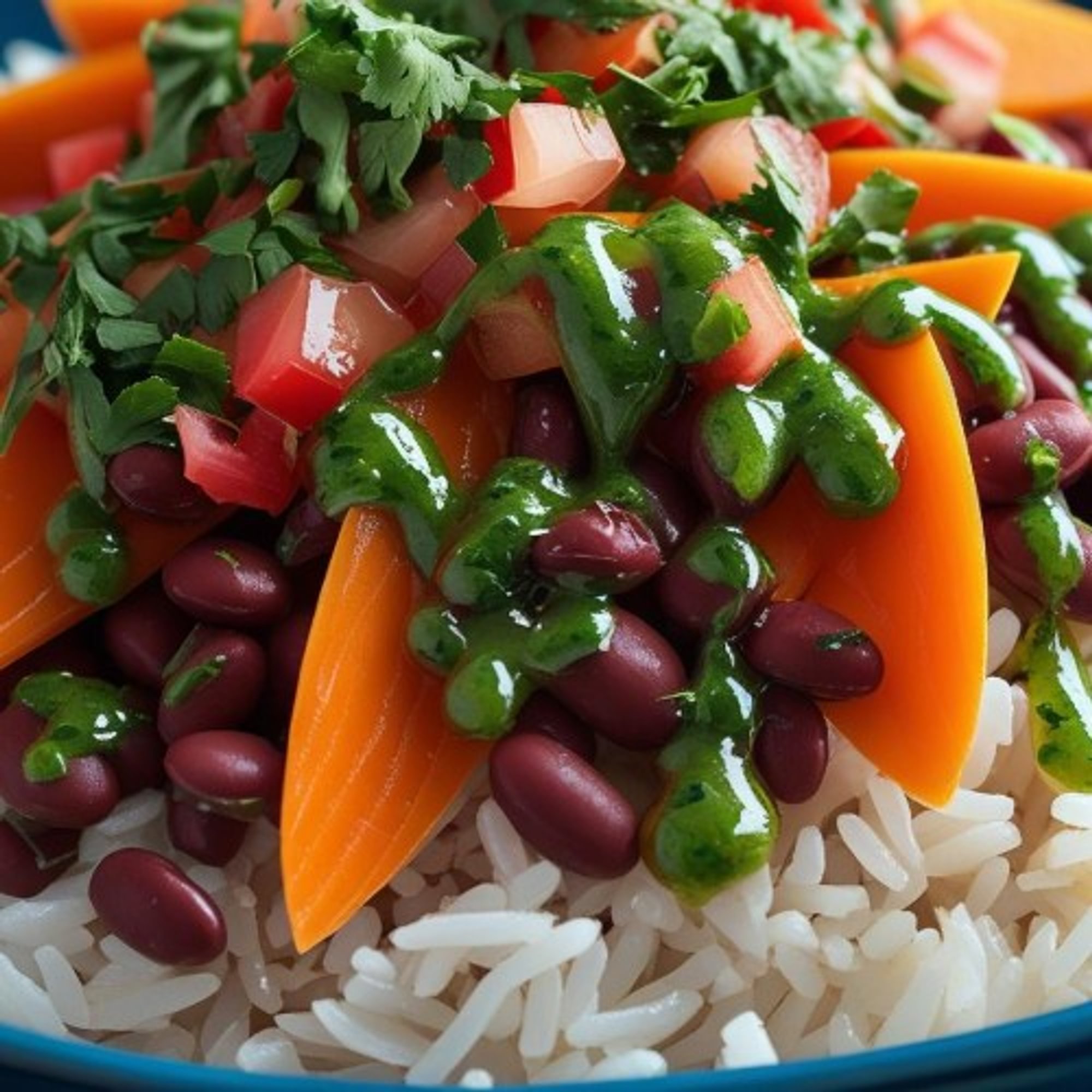 Roasted Carrot Bowl