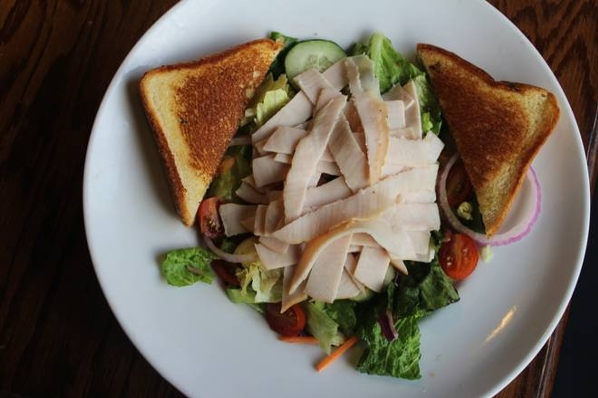 Sliced Smoked Turkey Salad