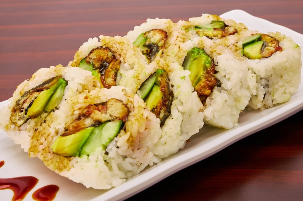 Fresh Water Eel Roll (8PCS)