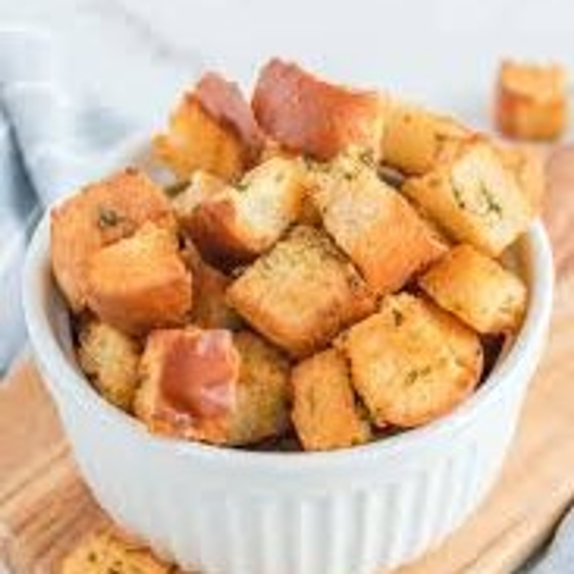 Add Seasoned Croutons (on side)
