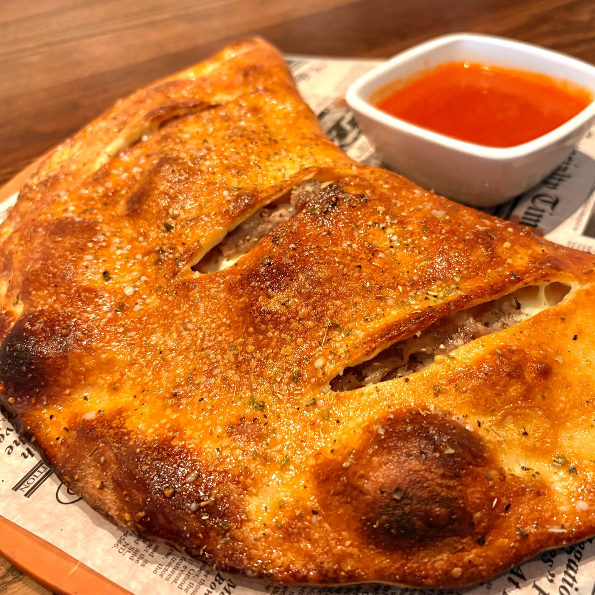 12" 3-Cheese Calzone Pizza