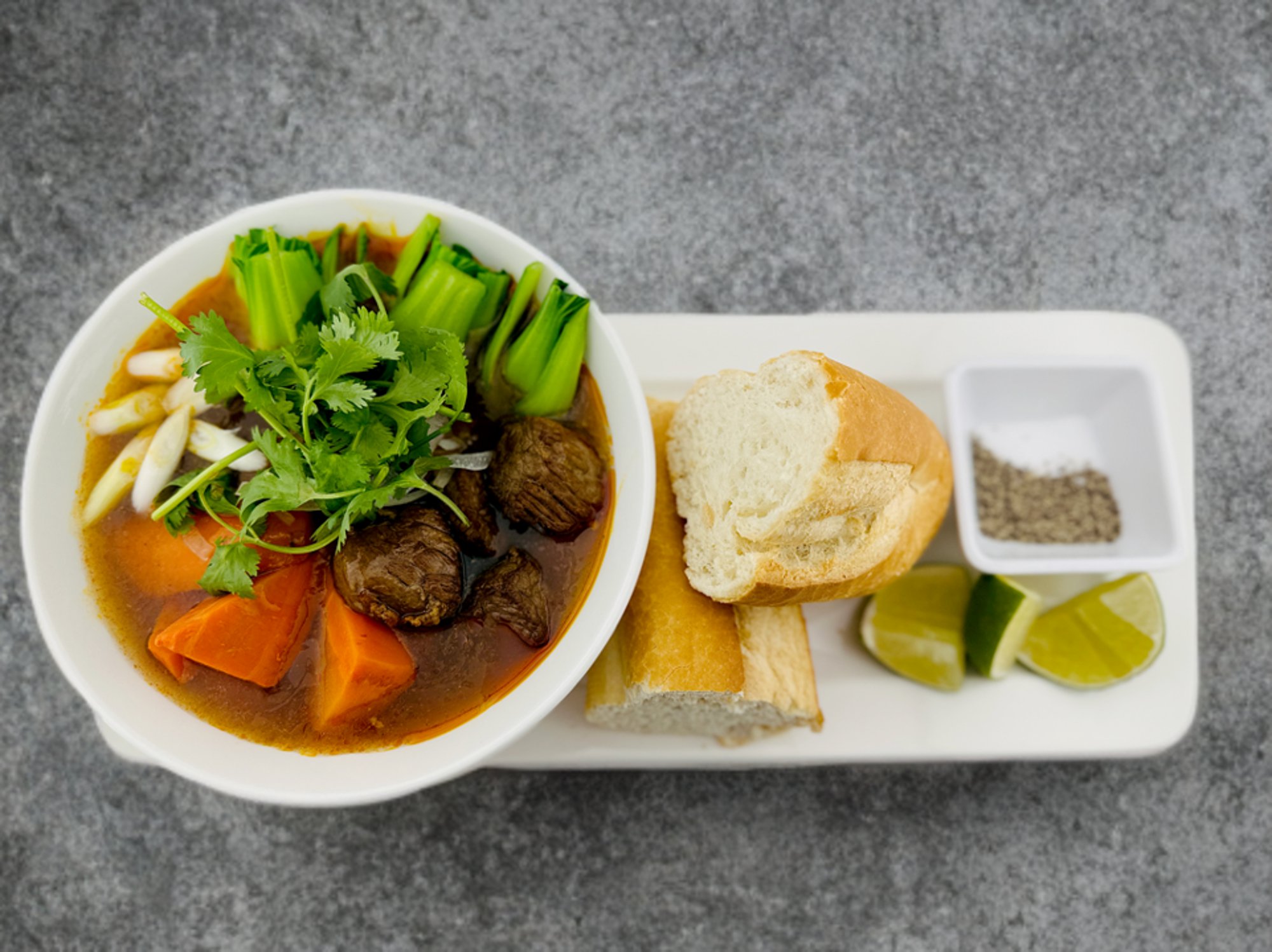 Beef Stew with Bread