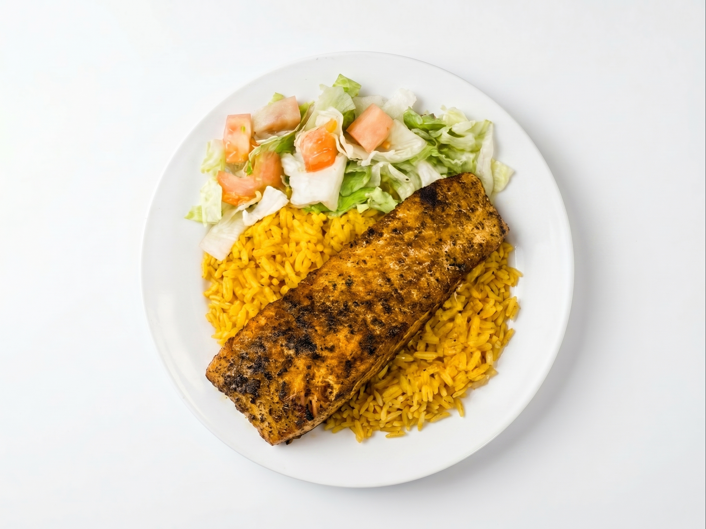 Salmon Over Rice